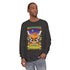 Namaste (Front design) - Unisex Garment-dyed Long Sleeve T-Shirt
